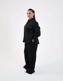 The Black Linen Set
