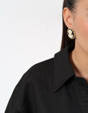 The Black Linen Set