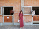 The Burgundy Linen Set