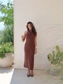 The Chocolate Brown Dress