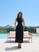 The Black Cut-out Dress
