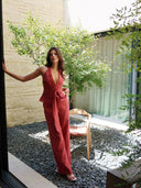 The Rust Linen Set