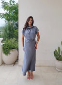 Grey Silk Set