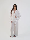 The White Linen Set